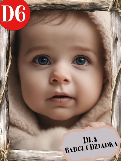Foto Magnes 60mm x 80mm Na dzień babci i dziadka, różne okazje