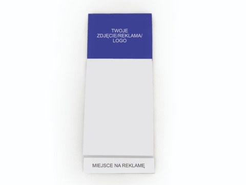 Notes magnetyczny z pleckami 60mm x150mm