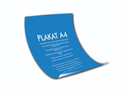 Plakat A4 4+0